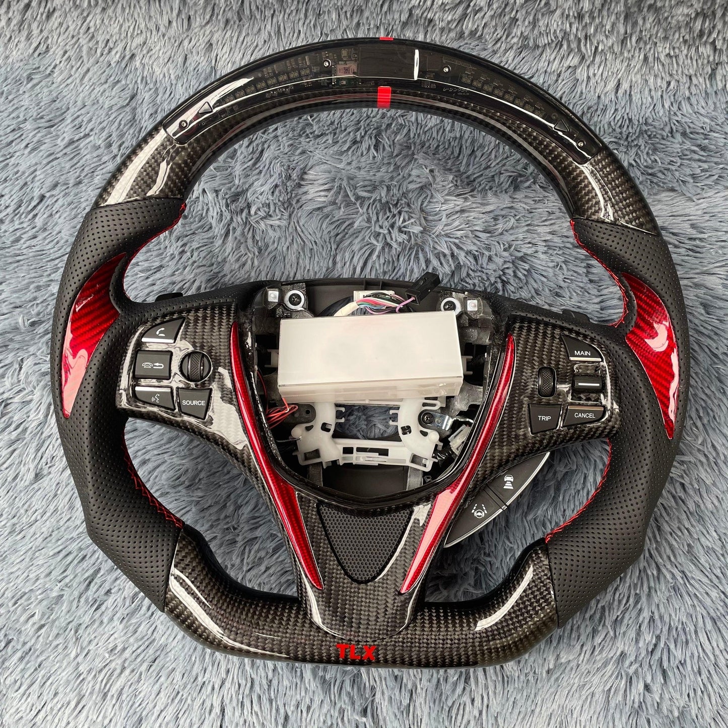 Wildsoulhub Acura 2015-2020 TLX / 2014-2020 MDX Carbon fiber Steering Wheel