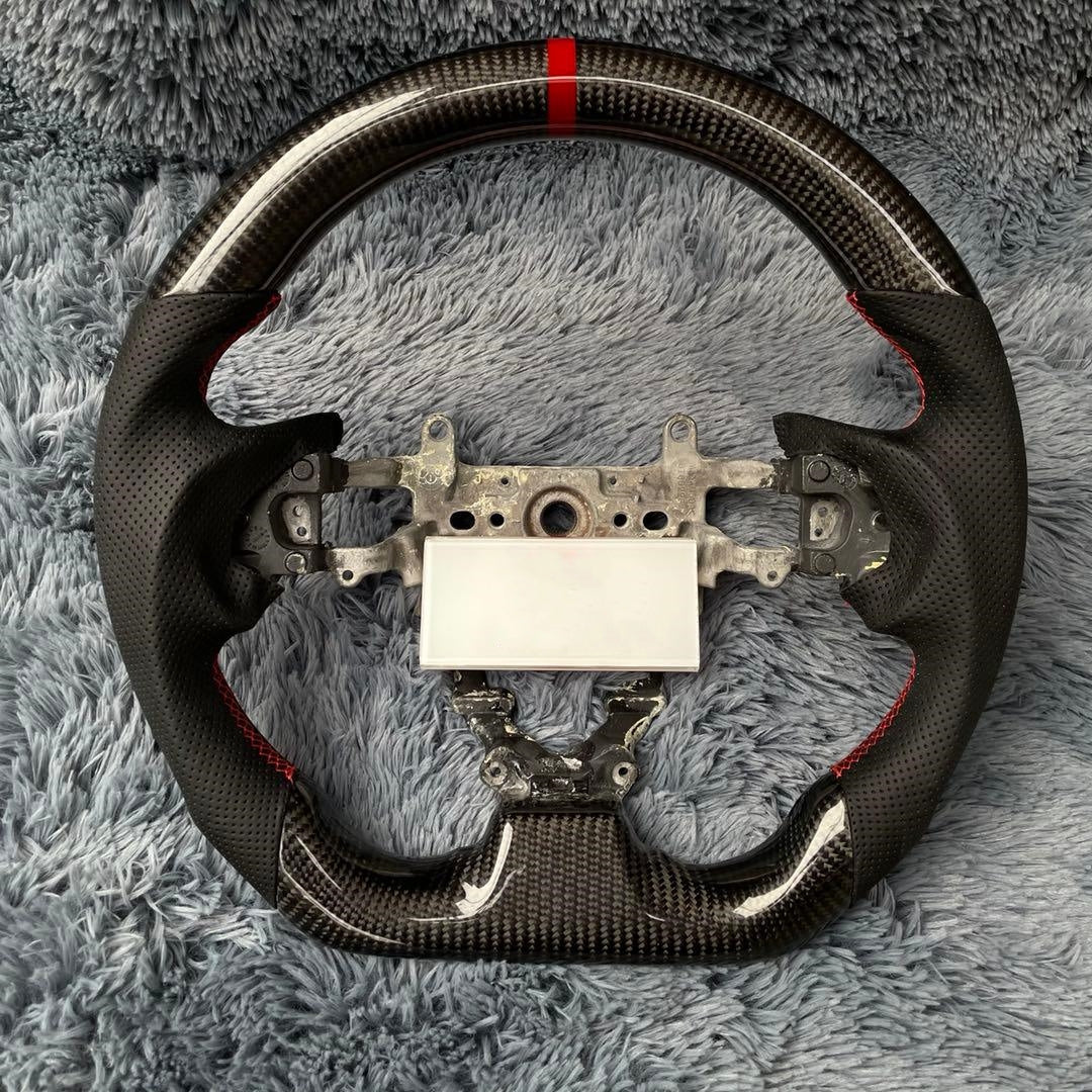 Wildsoulhub 9th gen Honda 2012-2015 Civic Type R FK2 SI Carbon Fiber Steering Wheel