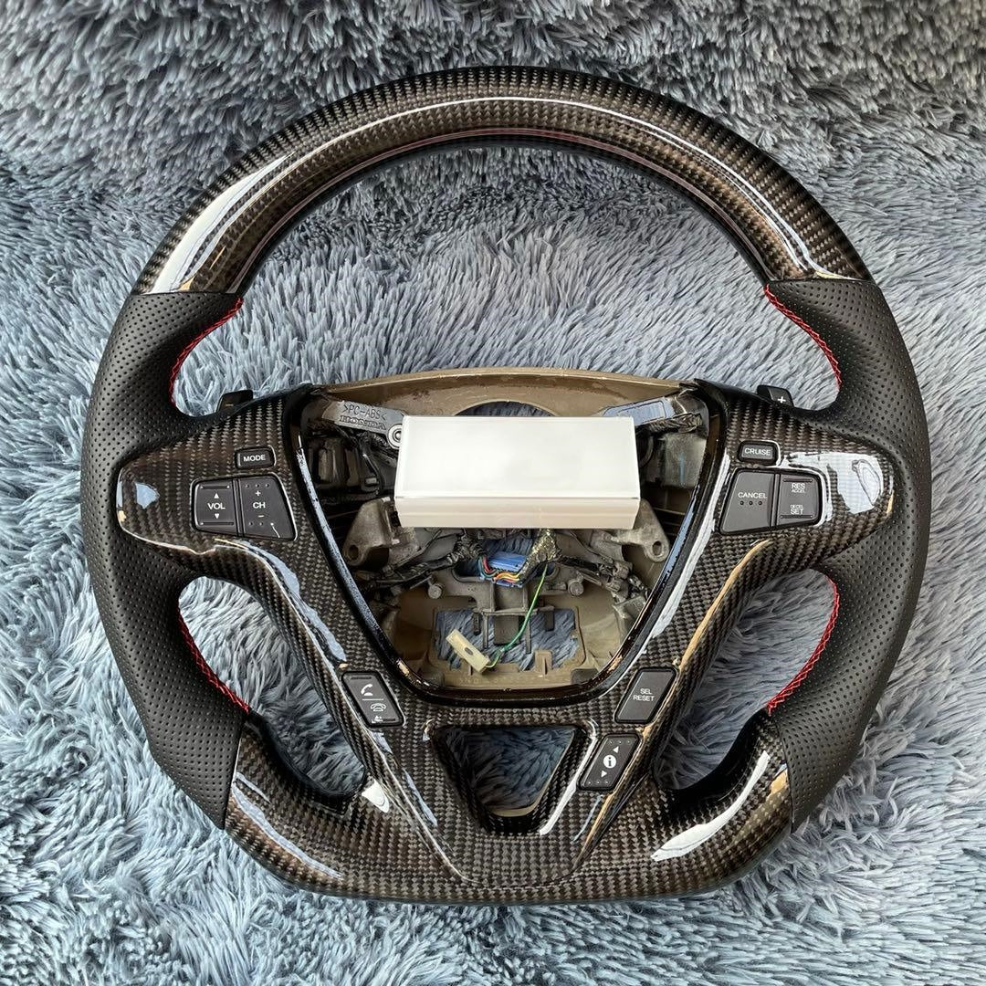 Wildsoulhub MDX 2007-2013 Carbon Fiber Steering Wheel