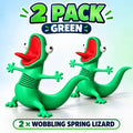 🏍️ Wobbling Spring Lizard Motorcycle Ornament – Funny Road-Vibration Rider Buddy