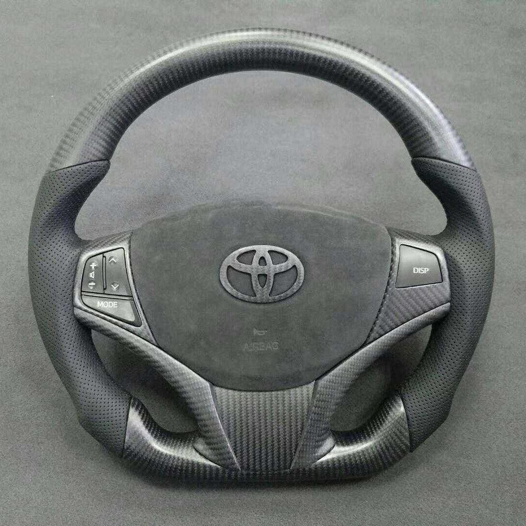 Wildsoulhub 14-21 Vios Carbon Fiber Steering Wheel