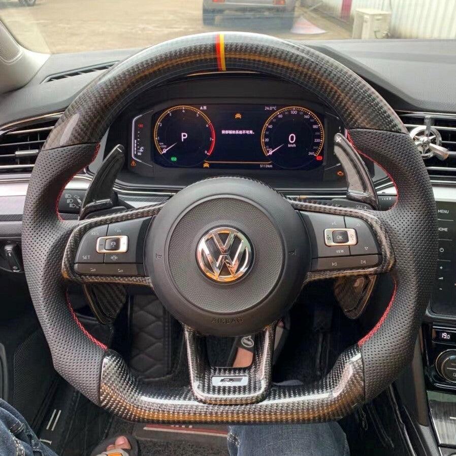 Wildsoulhub VW Mk7 /MK7.5 GTI R 2019-2020 Jetta Carbon Fiber Steering Wheel