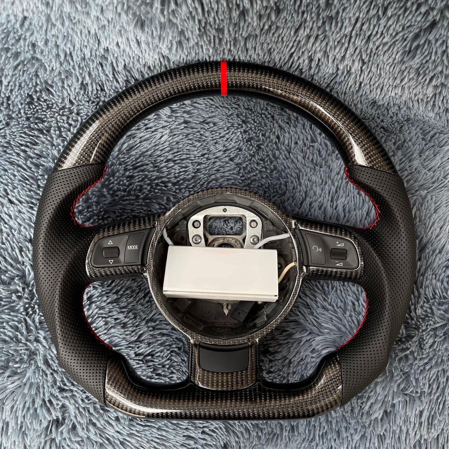 Wildsoulhub Audi 2008-2012 TT MK2 R8 TTS TTRS Carbon Fiber Steering Wheel