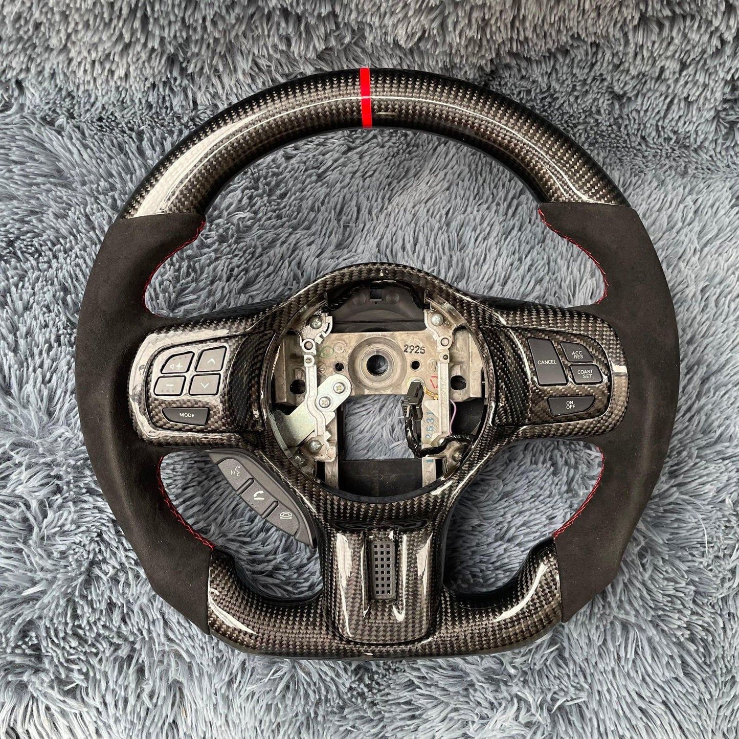 Wildsoulhub Mitsubishi Evolution 2008-2015 EVO X Carbon Fiber Steering Wheel