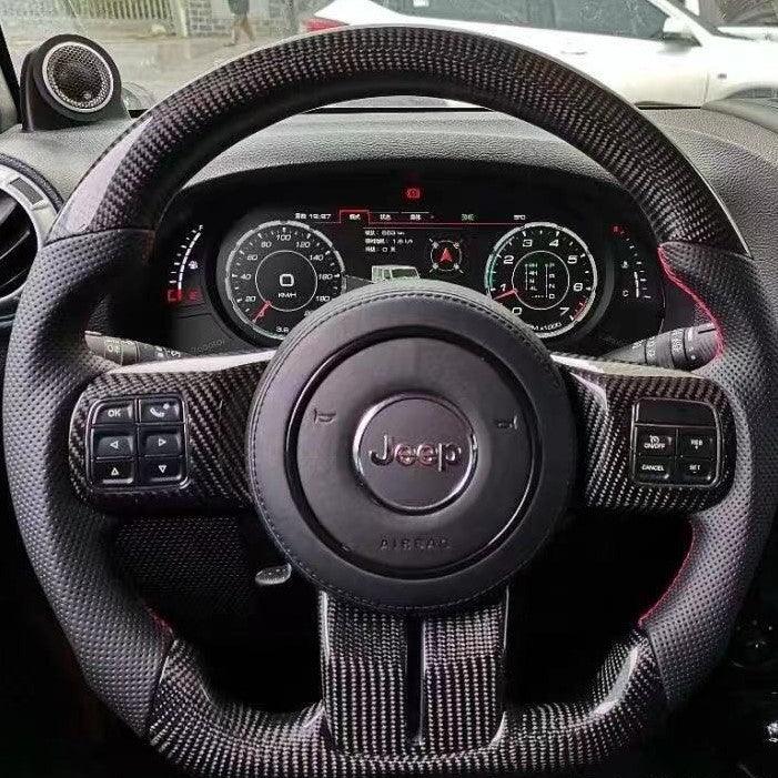 Wildsoulhub Jeep 2011-2013 Grand Cherokee Carbon Fiber Steering Wheel