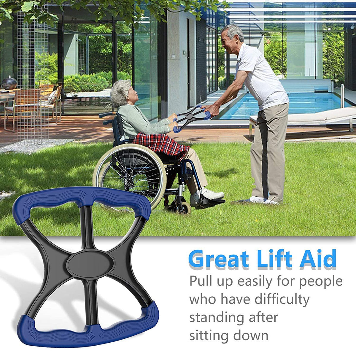 🔥 Last Day Sale 45% Off  ⏰ Standing Aid and Handicap Bar with No-Slip Grip Handles stand assist lift 🎉