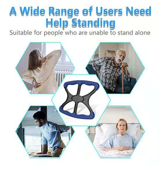 🔥 Last Day Sale 45% Off  ⏰ Standing Aid and Handicap Bar with No-Slip Grip Handles stand assist lift 🎉